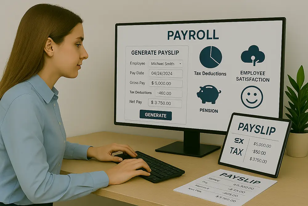 Complete Payroll Processing and Tax Deductions