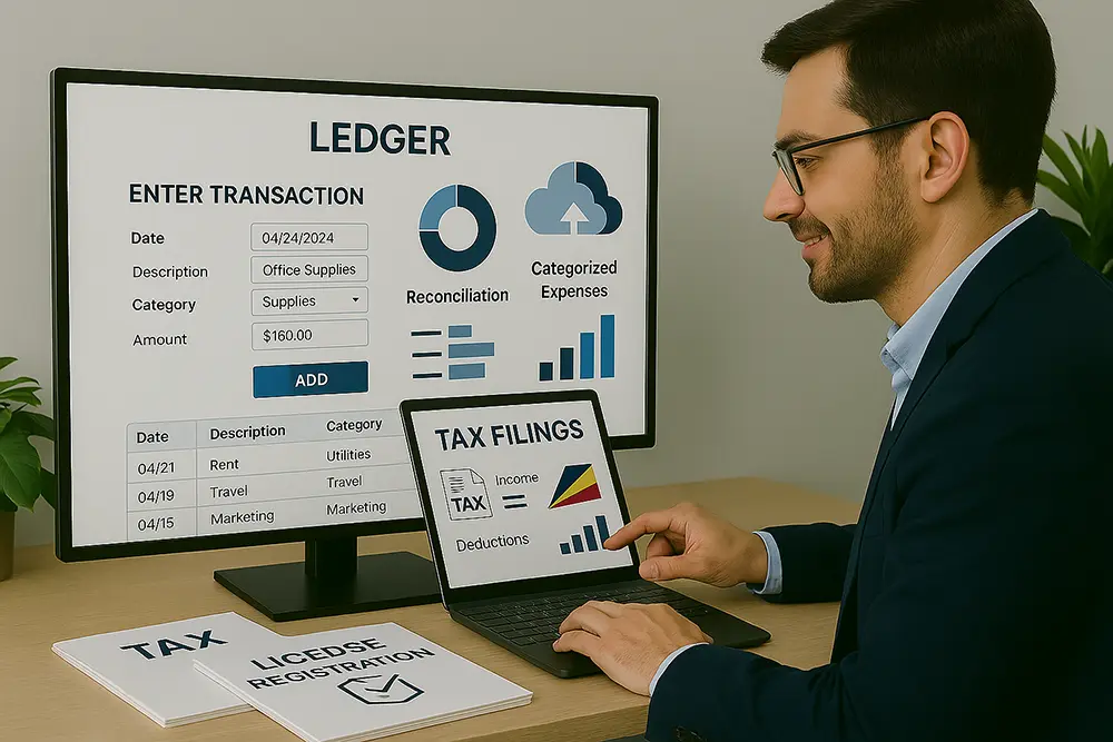 Reliable Bookkeeping and Ledger Management