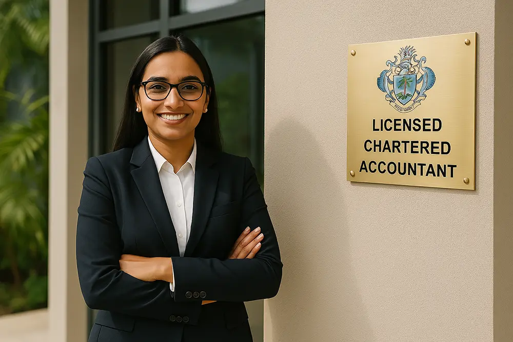 Licensed chartered accountant in Seychelles